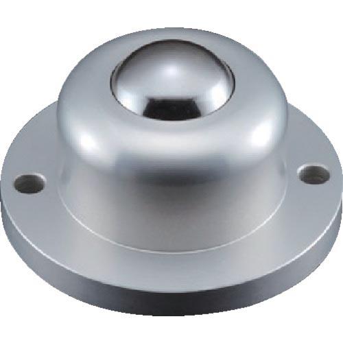 プレインベア ボールキャスター プレインベア ゴミ排出穴付 上向き用 フランジタイプ スチール製  ...