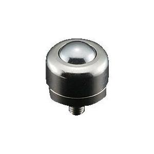 プレインベア ボールキャスター プレインベア 上下兼用 ボルトタイプ スチール製  許容荷重80kg...