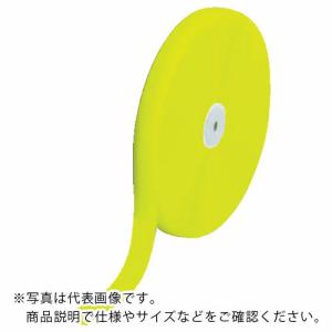 TRUSCO マジックテープ 縫製用B側 16mm×25m 蛍光イエロー ( TMBH-1625-LY ) トラスコ中山(株)｜orangetool