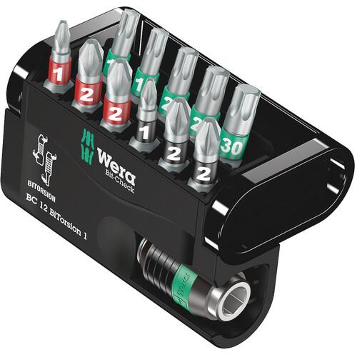 Wera 889/4 バイトーション ビットチェックセット 12本 ( 057420 ) Wera社