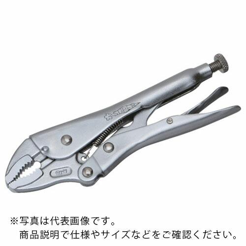 スーパー グリッププライヤ スタンダードタイプ 全長:140mm 口開き:(角材)1~15、(丸材)...