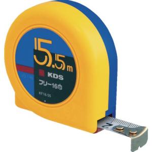 KDS コンベックス フリー16巾 証明書類4点付 3.5m 固定爪 ( KF16-35KCT )｜orangetool