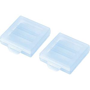 SANWA 電池ケース(単4用)2個入り ( DG-BT4BLN ) サンワサプライ(株)｜orangetool