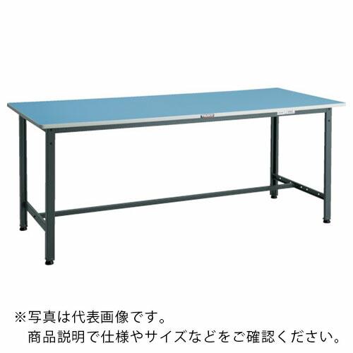 TRUSCO 軽荷重作業台(250kg)BE型 900X600XH740 基本タイプ ホワイト色 (...