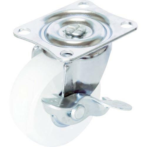 TRUSCO キャスター TYGシリーズ 自在SP付 ナイロン車 38mm ( TYGNYB-38 ...