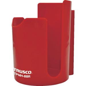 TRUSCO 樹脂マグネット缶ホルダー 赤 80mm ( TPMH-88R ) トラスコ中山(株)｜orangetool