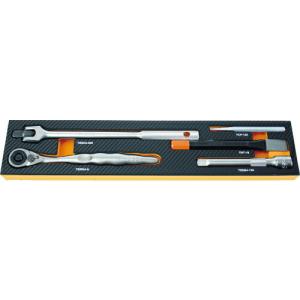 TRUSCO EVAフォーム 黒×オレンジ 3段式工具箱用 ( TPT55SF2 )｜orangetool