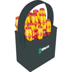 Wera 2GO 絶縁ドライバーセット 持ち手付バッグ入り 11本 ( 004310 )｜orangetool