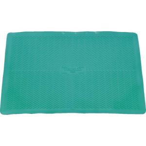 TRUSCO HYPER V ノンスリップマット 緑 650×450 ( TVMAT-GN ) トラスコ中山(株)｜orangetool