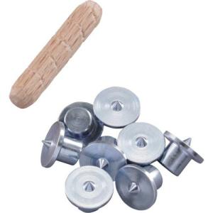 RELIEF 木ダボ用センターポンチ 6mm ポンチ8コ 木ダボ1本 ( 27610 ) (株)イチネンアクセス ツール事業 (メーカー取寄)｜orangetool