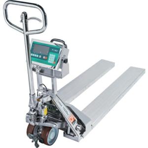TANAKA ステンレス製ハンドパレットスケール デジパレ 1000kg ( DPS-1000K-SUS ) (株)田中衡機工業所｜orangetool