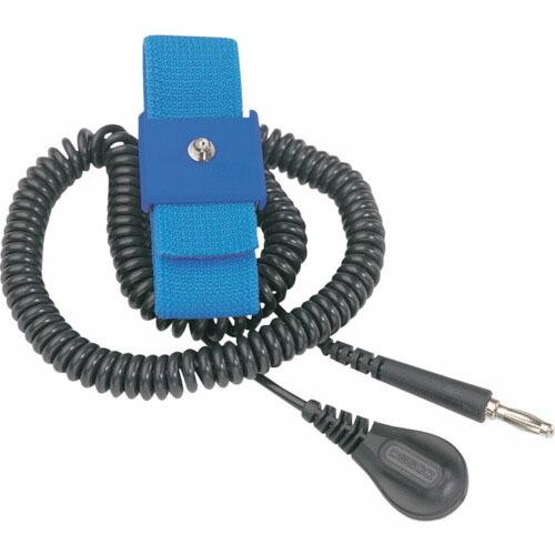 DESCO 布製リストストラップ 長さ調整機能付き コード長さ3.65m ( 09069 ) DES...