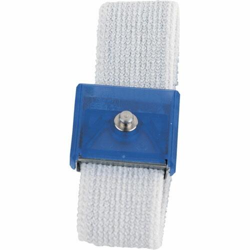 DESCO リストストラップ、JEWEL、伸縮性長さ調整機能付き 青、4mm ( 09105 ) D...