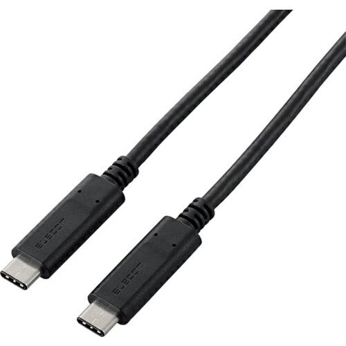 エレコム USB2.0ケーブル C-Cタイプ 認証品 0.5m ブラック  ( U2C-CC5P05...