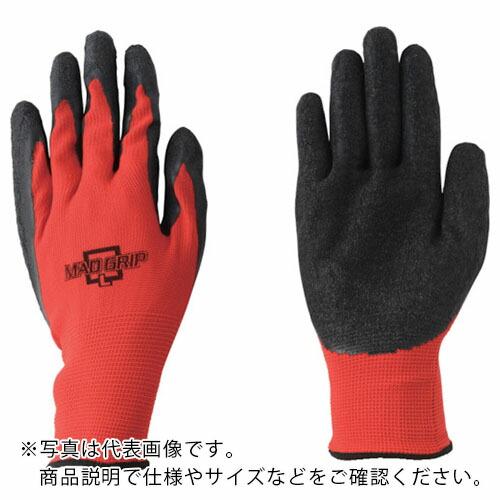 川西 ( 川西工業 )　背抜き手袋　マッドグリップ　レッド　Ｍ　１Ｐ ( 2635R-M )