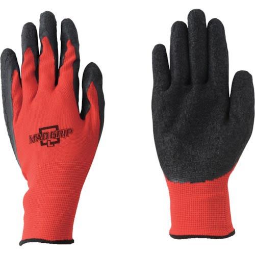 川西 ( 川西工業 )　背抜き手袋　マッドグリップ　レッド　Ｌ　１Ｐ ( 2635R-L )