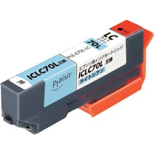 ELECOM プレジール エプソン ICLC70L対応 ライトシアン ( PLE-E70L-LC )｜orangetool