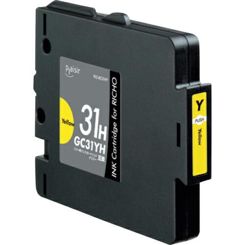 ELECOM プレジール リコー GC31MH イエロー ( PLE-RC31HY )