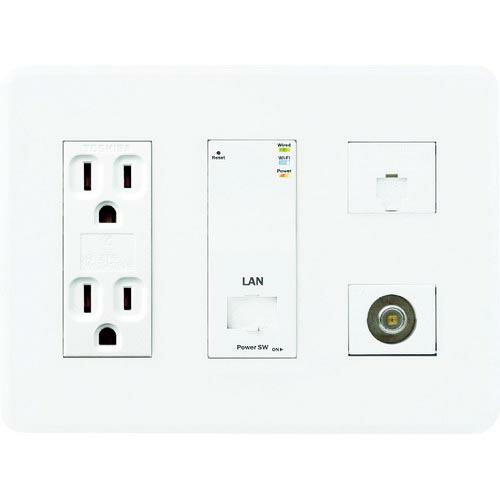 Abaniact 情報コンセント TEL/LAN/TV(4K8K対応)/Wi-F ( AC-212V...