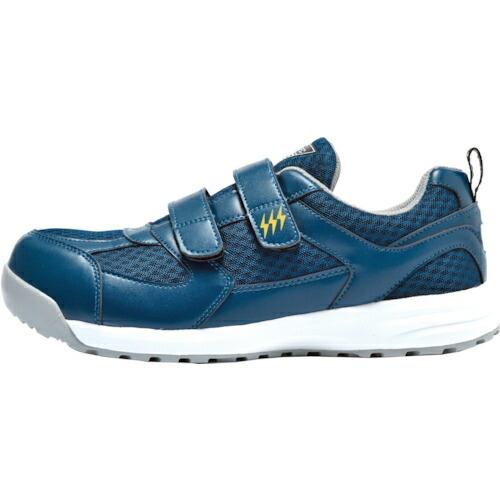 XEBEC 静電セーフティシューズ ネイビー ( 85112-10-235 ) (株)ジーベック