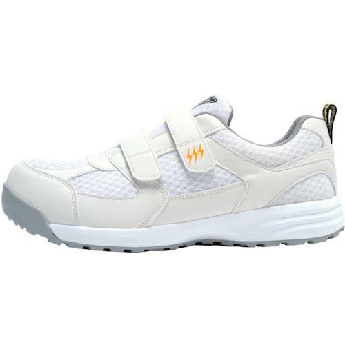 XEBEC 静電セーフティシューズ ホワイト ( 85112-32-250 ) (株)ジーベック