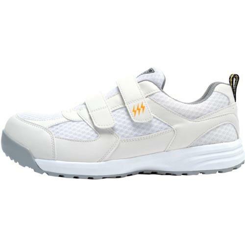 XEBEC 静電セーフティシューズ ホワイト ( 85112-32-260 ) (株)ジーベック