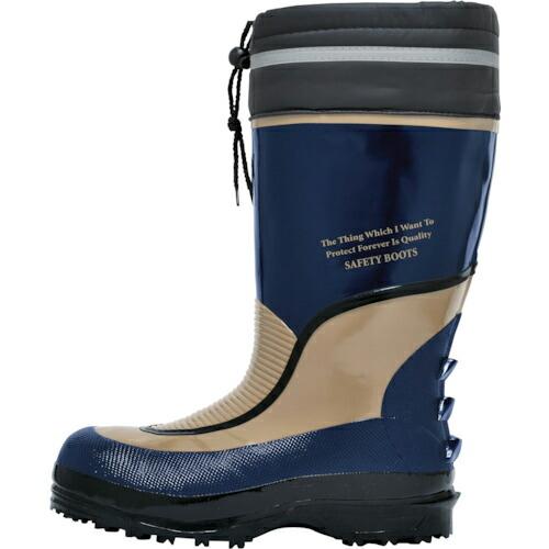 XEBEC セーフティ防寒長靴 ネイビー ( 85705-10-3L ) (株)ジーベック