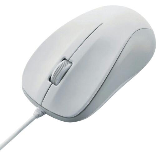 ELECOM USBレーザーマウス(Mサイズ) 3ボタン ホワイト ( M-S2ULWH/RS )