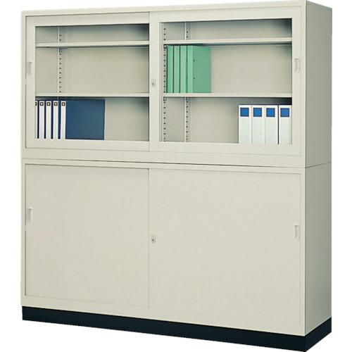 AS スチール保管庫 G-635SG ガラス戸 ( 1-9250-04 )