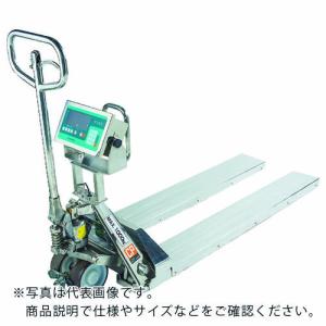 TANAKA ステンレス製ハンドパレットスケール デジパレ 1500kg ( DPS-1500K-SUS ) (株)田中衡機工業所｜orangetool