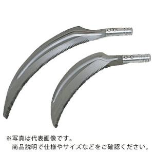 GS ステンレス藻刈鎌 鋸目替刃 大 ( 1853 ) (10丁セット) キンボシ(株) (メーカー取寄)｜orangetool