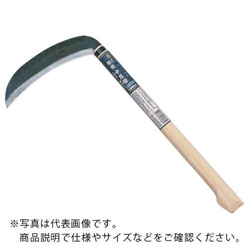 GS 闘虎 鍛練中厚鎌(両刃・鋼付)180mm ( 1869 ) (メーカー取寄)