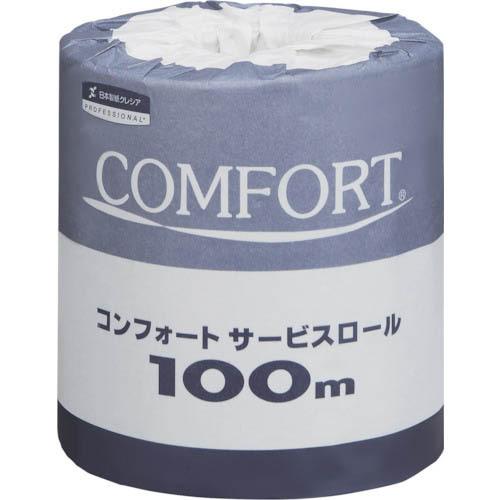 クレシア トイレットペーパー コンフォートサービスロール100m ( 11200 ) 日本製紙クレシ...