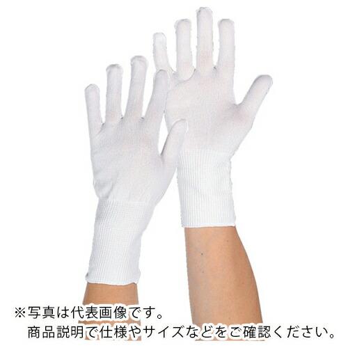 MAX クリーン用インナー手袋15ゲージ(ロング) (10双入) ( MX312EX-L ) (株)...