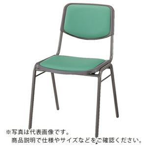 NAIKI ( ナイキ )　会議用チェアー　ビニールレザー張り ( E100-LGR ) (メーカー取寄)