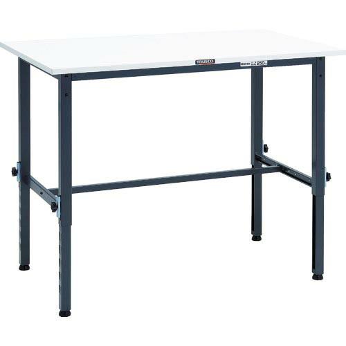 TRUSCO 軽荷重作業台高さ調節式(150kg)AEM型 1200X750XH650~950 基本...