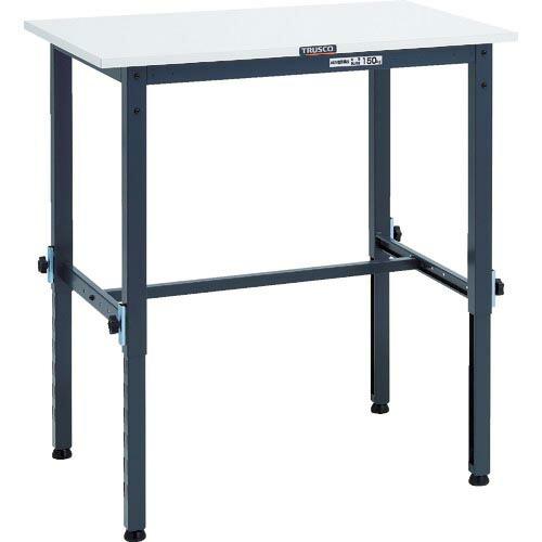 TRUSCO 軽荷重作業台高さ調節式(150kg)AEM型 900X600XH650~950 基本タ...