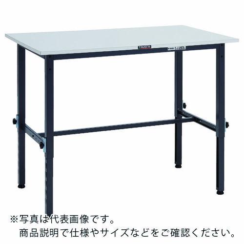 TRUSCO 軽荷重作業台高さ調節式(150kg)AEM型 1200X900XH650~950 基本...