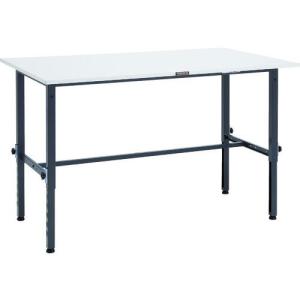 TRUSCO 軽荷重作業台高さ調節式(150kg)AEM型 1500X900XH650~950 基本タイプ ダークグレー色 ( RAEM-1509 DG ) トラスコ中山(株)｜orangetool