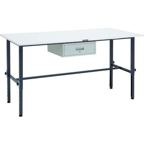 TRUSCO 軽荷重作業台高さ調節式(150kg)AEM型 1800X900XH650~950 1段...