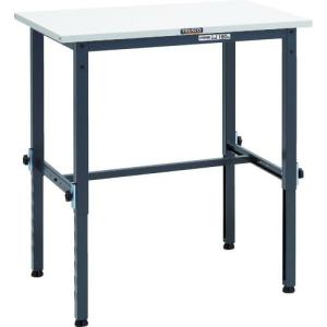 TRUSCO 軽荷重作業台高さ調節式(150kg)AEM型 900X600XH650~950 基本タイプ ダークグレー色 ( SAEM-0960 DG ) トラスコ中山(株)｜orangetool