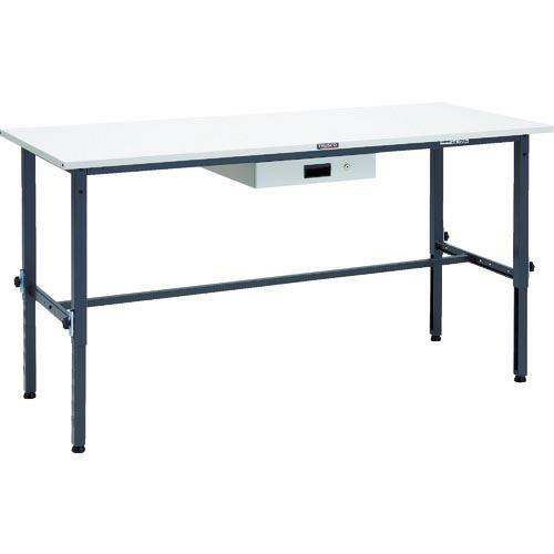 TRUSCO 軽荷重作業台高さ調節式(150kg)AEM型 1800X750XH650~950 薄型...