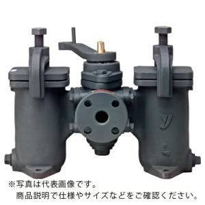 ヨシタケ　ワンタッチ式Ｗ形（複式）ストレーナ（６０メ）　３２Ａ SW-10S-60M-32A ( SW10S60M32A )｜orangetool