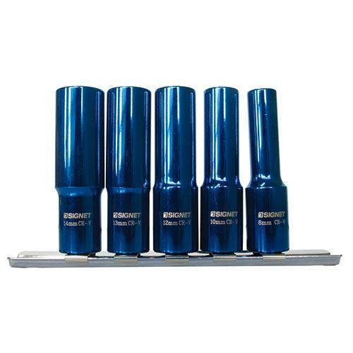 SIGNET 3/8DR 5PC マグネットディープソケットセット ( 12265 )