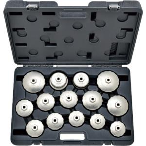 KTC カップ型オイルフィルタレンチセット ( AVSA14 ) 京都機械工具(株)｜orangetool