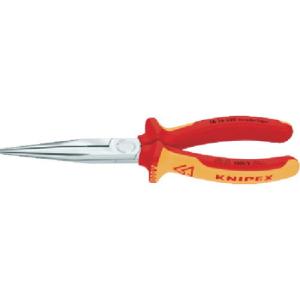KNIPEX 絶縁1000Vロングラジオペンチ 200mm ( 2616-200 ) KNIPEX社｜orangetool