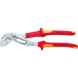 KNIPEX 1000V絶縁ウォーターポンププライヤー アリゲーター 250mm ( 8806-250 ) KNIPEX社｜orangetool