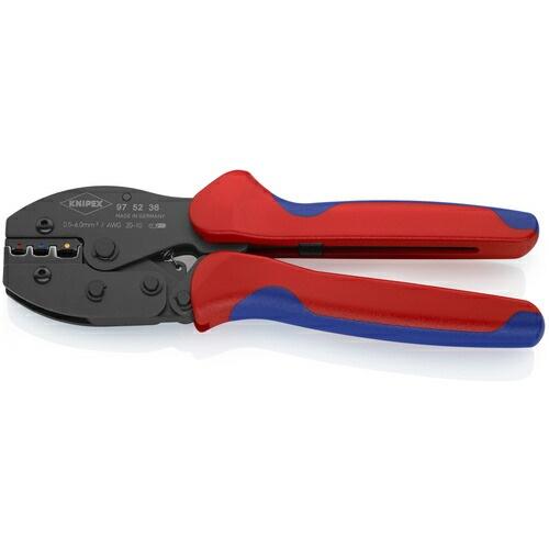 KNIPEX 圧着ペンチ プレシフォース 220mm 絶縁端子用 ( 9752-36 ) KNIPE...