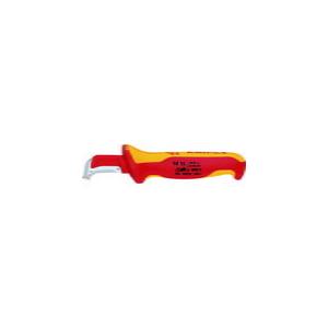 KNIPEX 絶縁電工ナイフ 155mm ( 9855 ) KNIPEX社｜orangetool