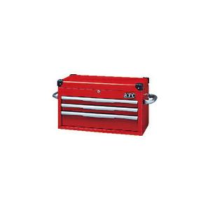KTC トップチェスト(3段3引出し)レッド ( EKR-1003R ) 京都機械工具(株) (メー...